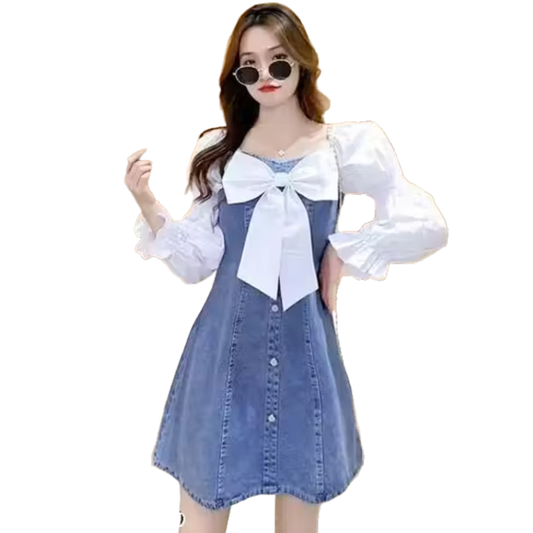 DENIM DRESS