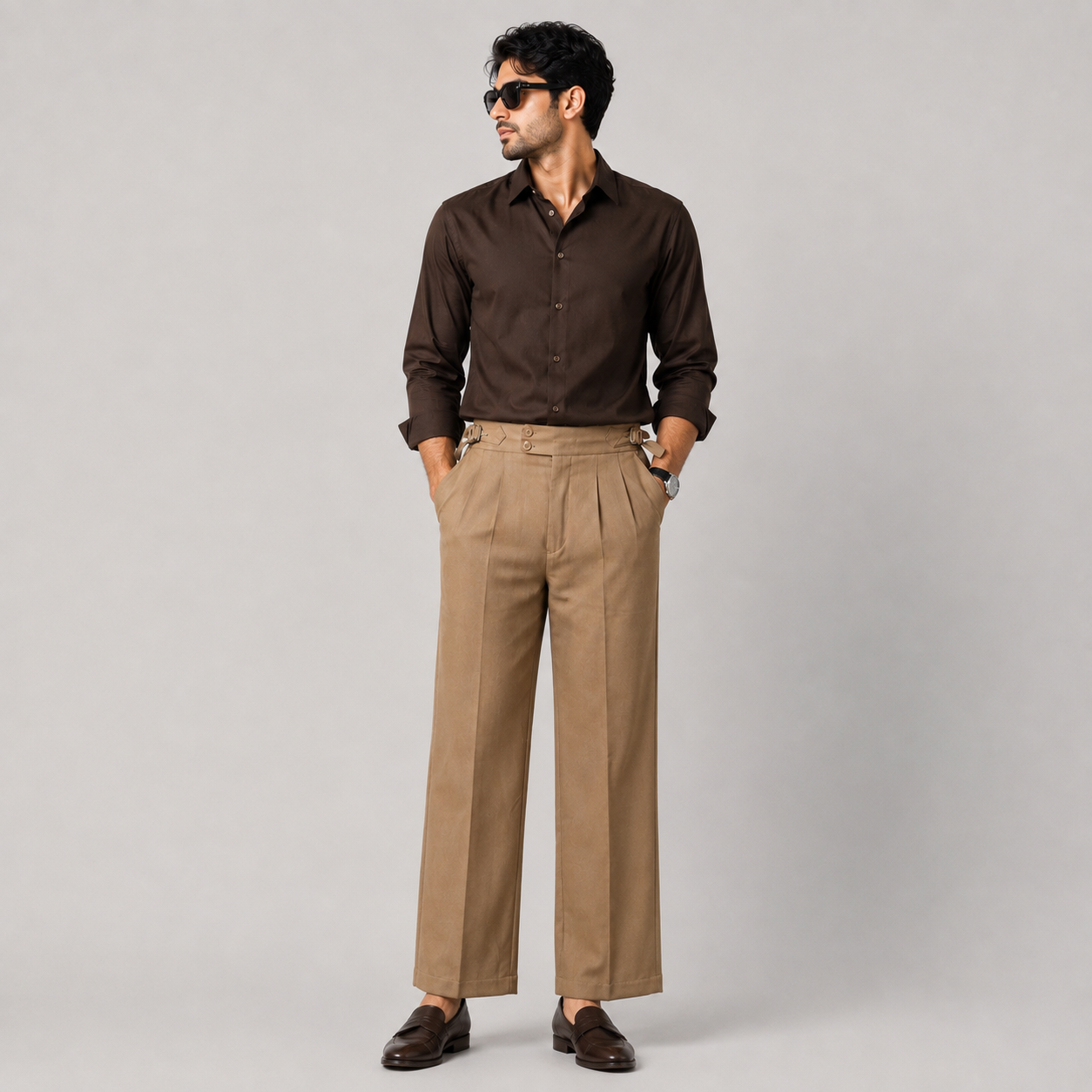 Korean state fit formal pant ￼