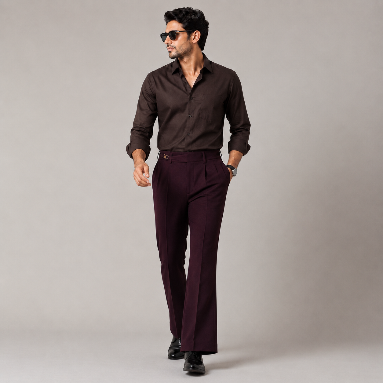 Korean boot cut pants ￼