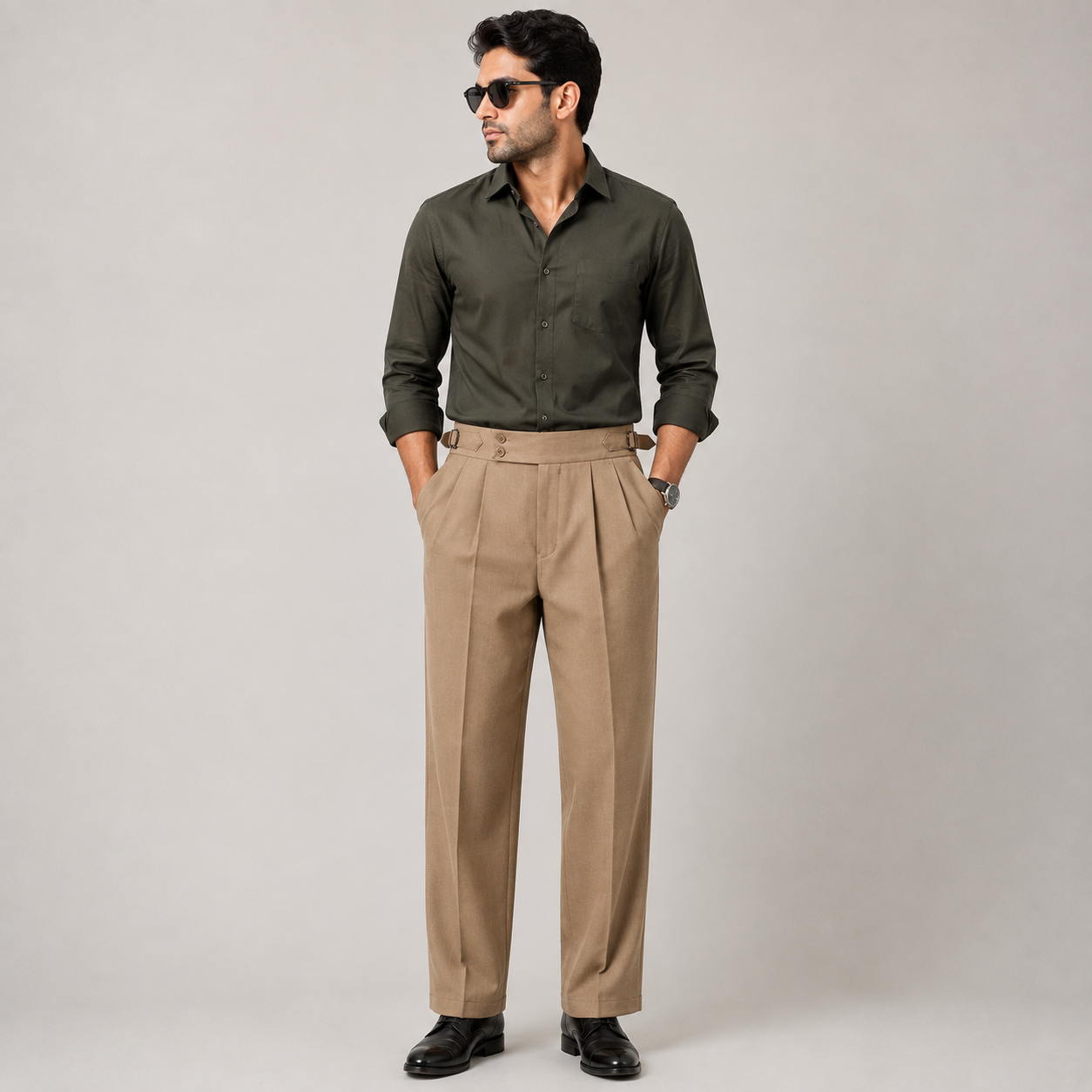 Korean state fit formal pant ￼