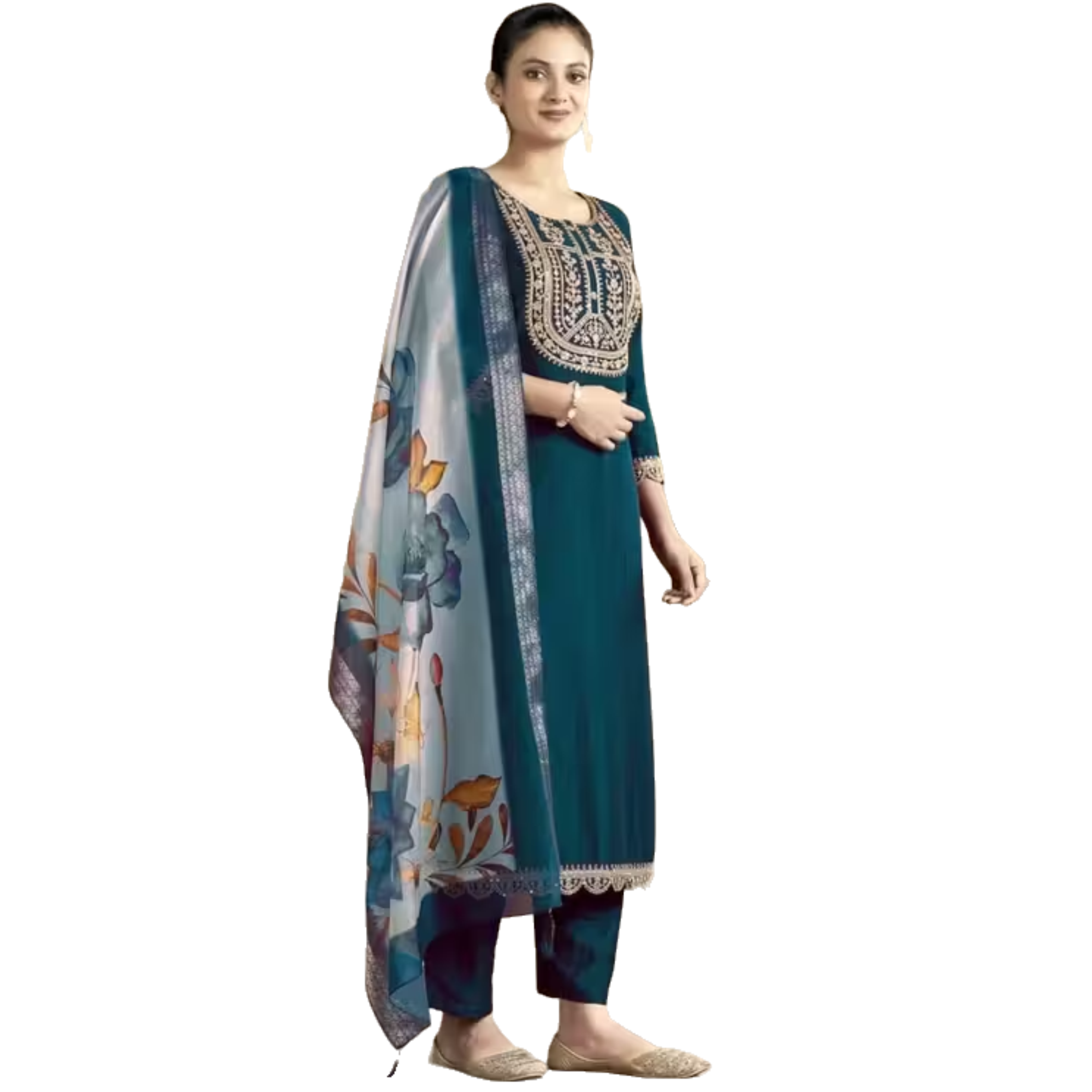 Rayon Slub Kurti