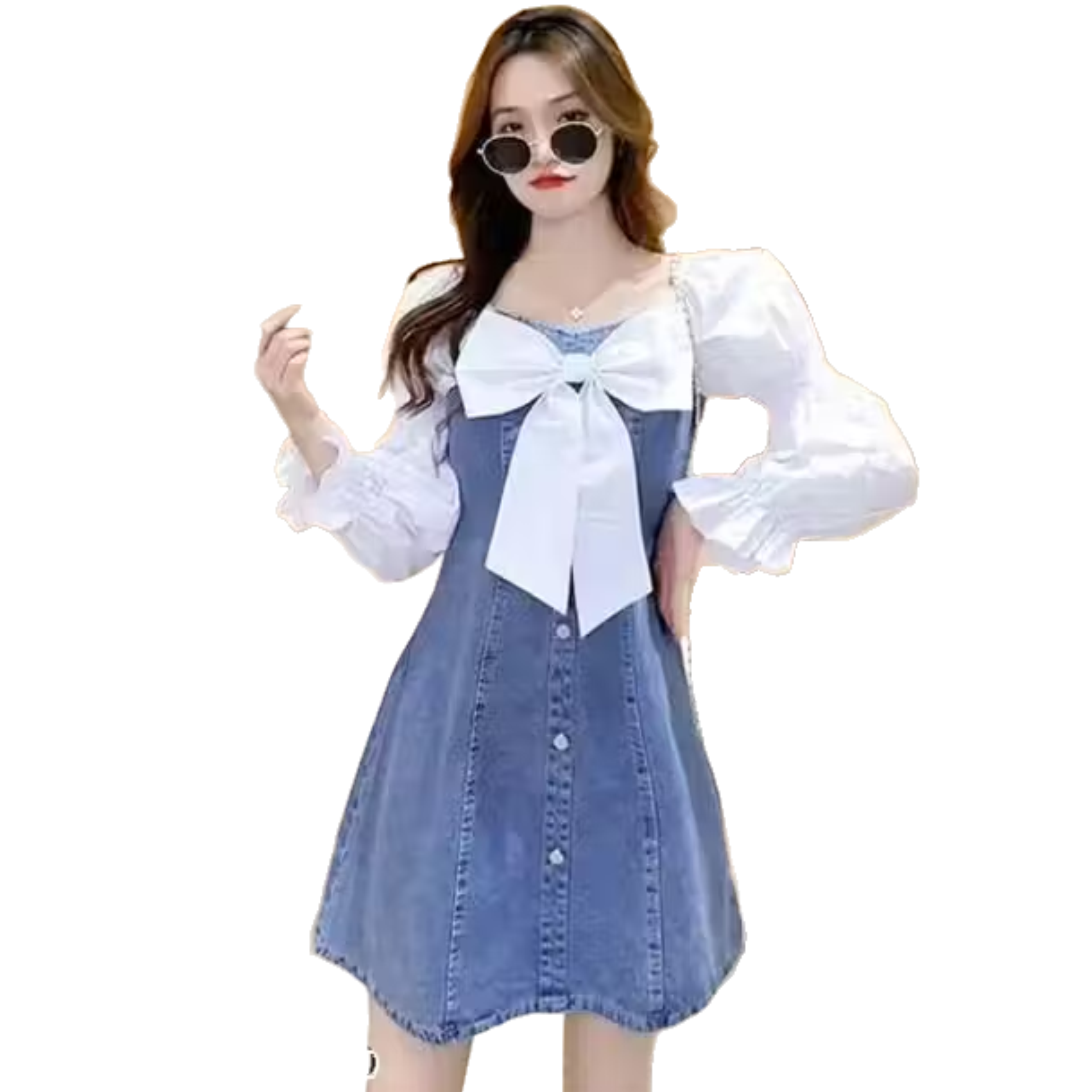 DENIM DRESS