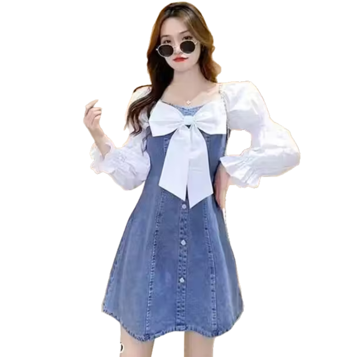 DENIM DRESS
