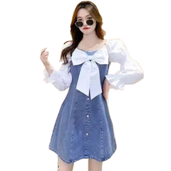 DENIM DRESS